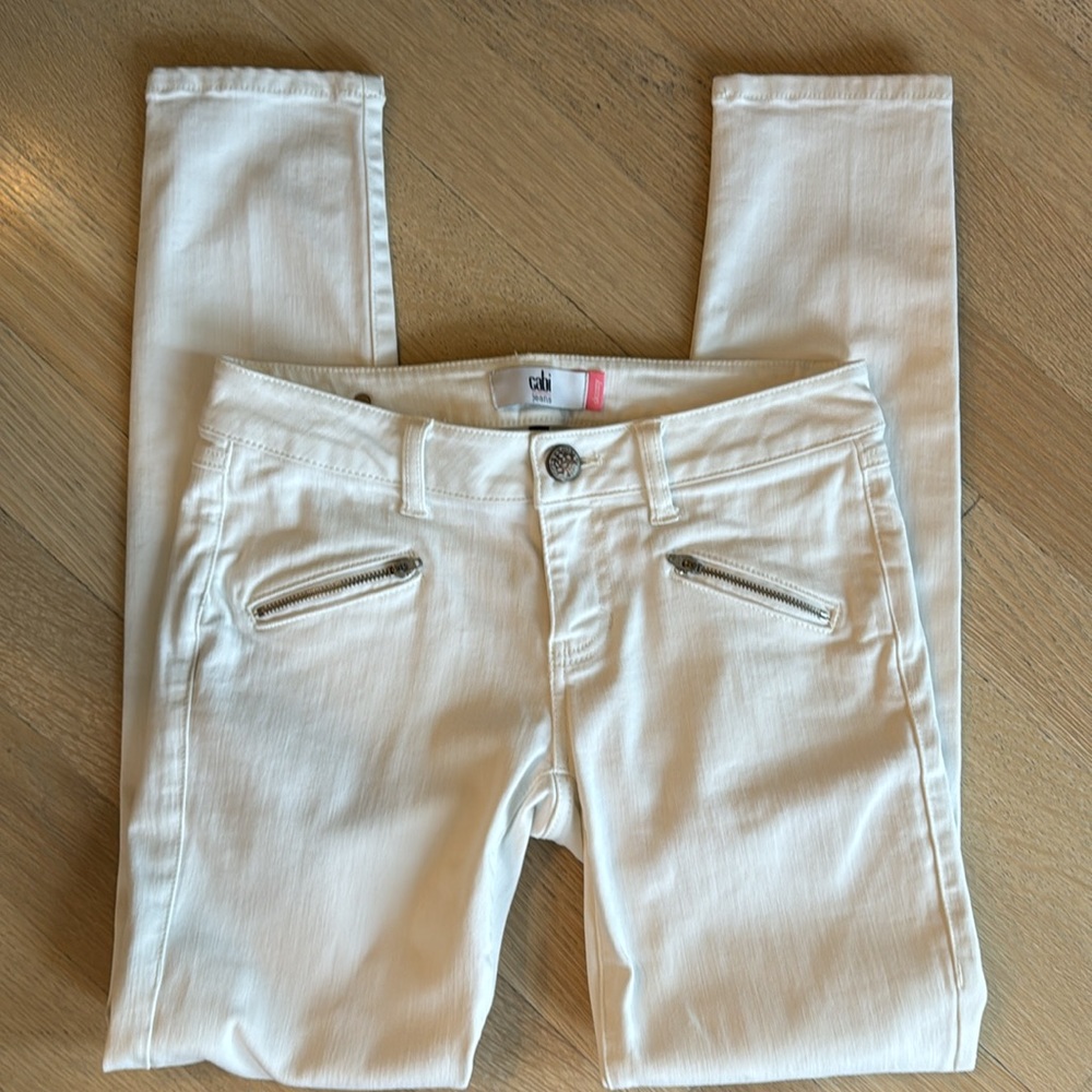 Cabi Zip Skinny Jean #5306